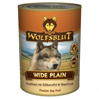 Wolfsblut Wide Plain Adult - консерва для собак с кониной "Широкая равнина" 395 гр.