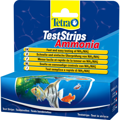 Tetra TestStrips Ammonia - Тестовые полоски для определения аммиака (арт. DAI706375/199279)