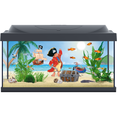 Аквариумный комплект, 54 л (для детей, пиратская тематика) (арт. DAI709459/258990), Tetra LED-Aquarium Capt.Sharky