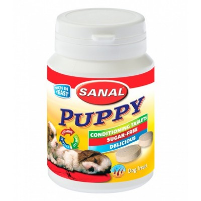 Sanal Puppy - кальций для щенков, банка 75 г (арт. ВЕТ 2406SD)