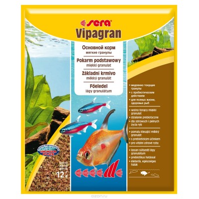 Корм для рыб мягкогранулированный  (арт. TYZ 200, 201, 204) SERA vipagran