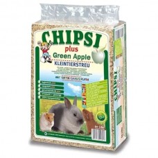Опилки для грызунов CHIPSI-PLUS-GREEN-APPLE с запахом яблока, 15 л (1 кг) (арт. CB11), CAT'S BEST