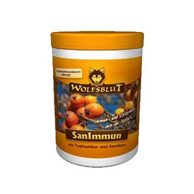 Wolfsblut SanImmun - витамины для собак и кошек, с облепихой, 500 г