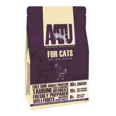 AATU беззерновой корм для взрослых кошек с курицей, 85/15 CAT CHICKEN