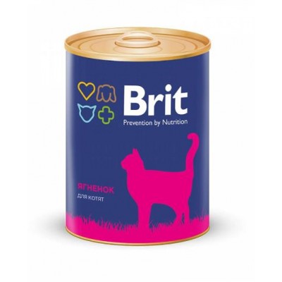 BRIT LAMB FOR KITTEN - консервы для котят "Ягненок" - 340 г (арт. 9419)
