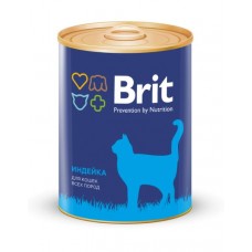 BRIT TURKEY - консервы для кошек "Индейка" - 340 г (арт. 9402)