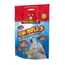 Wolfsblut Fish Rolls Rotbarsch - роллы из морского окуня для собак, 100 г