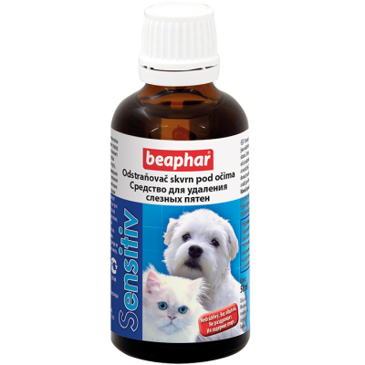 Beaphar TEAR STAIN REMOVER - Лосьон для удаления слезных пятен под глазами у собак, 50 мл (арт. DAI10264)