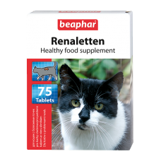 Beaphar Renaletten - Витамины для котов с почечными проблемами, 75 табл. (арт. DAI10660) 