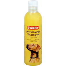 Beaphar Pro Vitamin Shampoo Yellow/Gold - Провитаминный шампунь с алоэ вера для собак рыжего окраса, 250 мл (арт. DAI18267) 
