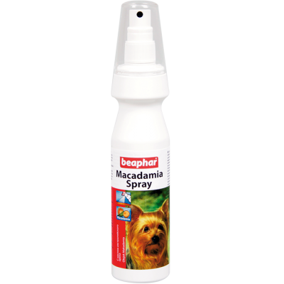 Beaphar Macadamia Spray - спрей с маслом австралийского ореха для длинношерстных собак, 150 мл (арт. DAI12558)