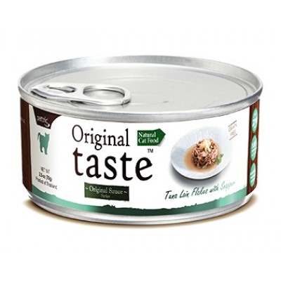 Original Taste Sauce - влажный корм для кошек Хлопья из филе тунца со свежим люцианом в соусе, 70г
