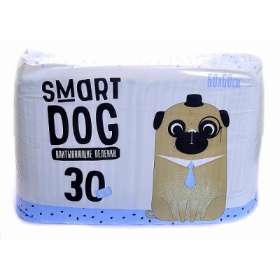 Smart Dog впитывающие пеленки для собак 60х40 см, 30 шт