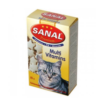 Витаминизированные лакомства Sanal Multi Vatamins Premium, 85 таблеток (Арт. ВЕТ SC3700)