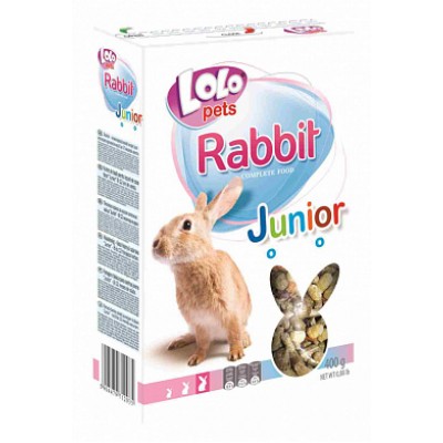Корм для молодых кроликов 8-12 мес полнорационный LOLO Pets (арт. LO 71203)
