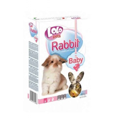 Корм для кроликов Baby до 3 месяцев полнорационнный LOLO Pets(арт. LO 71206)