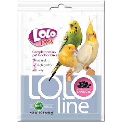 LOLO Pets Lololine - уголь для всех птиц (арт. LO 72041)