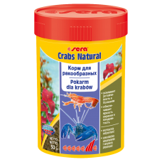 SERA Crabs Natural Корм для всех видов ракообразных 100 мл (30 г) (арт. TYZ 556)
