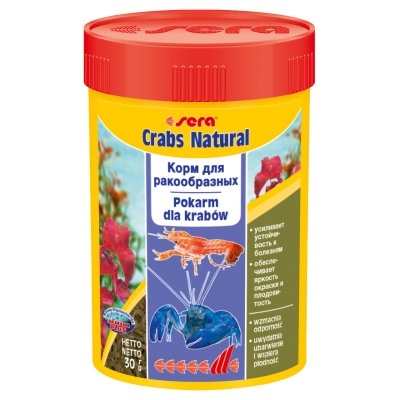 Корм для всех видов ракообразных 100 мл (30 г) (арт. TYZ 556) SERA Crabs Natural