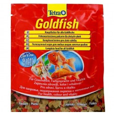 Tetra Goldfish Основной корм в виде хлопьев для всех золотых рыбок и других холодноводных рыб, 12 г*25 шт (арт. 710238/766389)