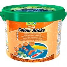 Tetra Pond Colour Sticks Основной корм в виде палочек для усиления окраса рыб, 10 л (арт. DAI708855/187528)
