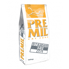 Premil Premium Standard Mix (Мясное ассорти) - корм для взрослых кошек, и кошек, склонных к избыточному весу 