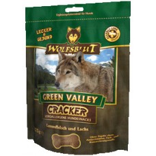 Wolfsblut Green Valley (Зеленая долина) Крекер для собак (ягненок, лосось, баранина) 225 гр.