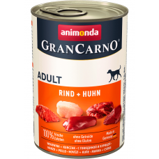GranCarno Original Adult - консервы для собак с говядиной и курицей (400 г, 800 г) (арт. 82732, 82741)