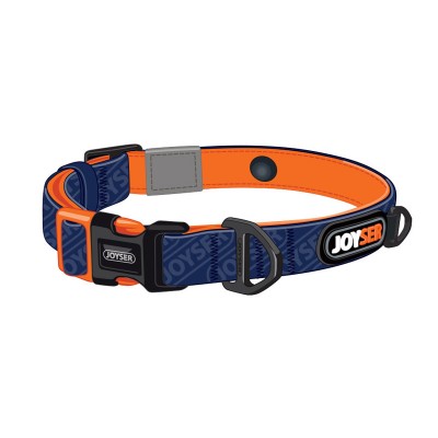 Joyser ошейник для собак Walk Base Collar M, синий с оранжевым (арт. 8006J)