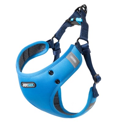 Joyser мягкая шлейка для собак Walk Mood Harness L, голубая (арт. 8025J)