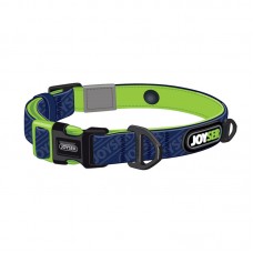 Joyser ошейник для собак Walk Base Collar XL, синий с зеленым (арт. 8008J)