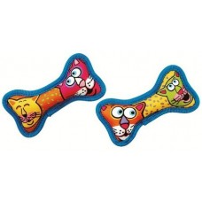 Игрушка для собак «Косточка-пищалка» 14 см., разноцветные Kitty City