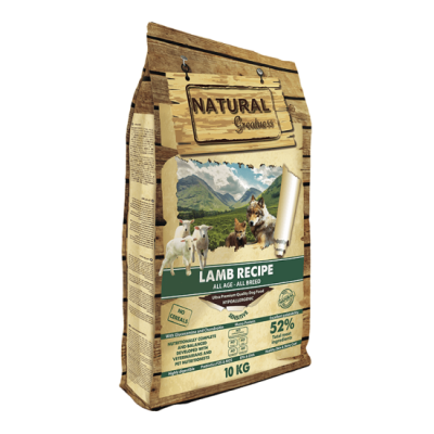 Natural Greatness Dog Sensitive Lamb - сухой корм для собак всех пород с чувствительным пищеварением, с ягненком