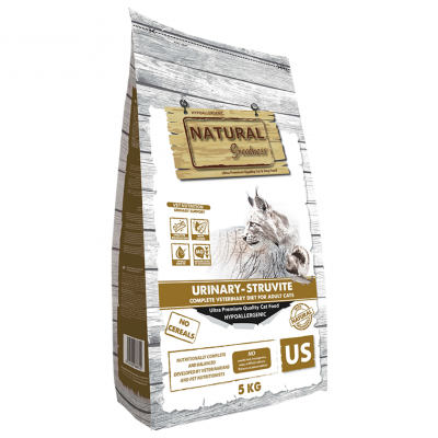 Natural Greatness Cat Urinary Struvite - сухой беззерновой гипоаллергенный корм для взрослых кошек, при МКБ, курица