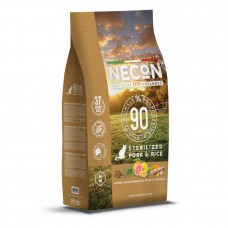 Necon Natural Wellness Sterilized Cat Pork & Rice - низкозерновой сухой корм для стерилизованных кошек, свинина и рис