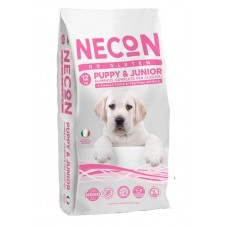 Necon Puppy Junior Pork - безглютеновый корм для щенков и юниоров, со свининой и рисом