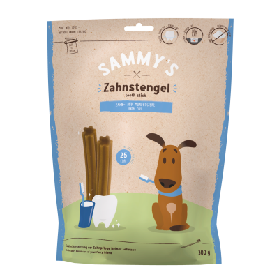 Bosch Sammy's - палочки для собак "Крепкие зубы", со свининой, упаковка 6 шт*0,3 г