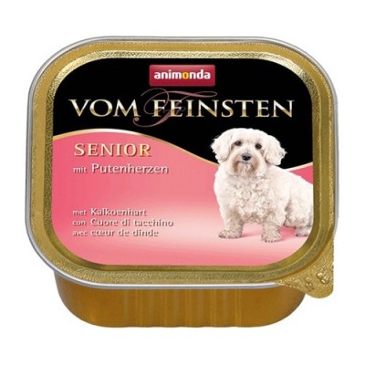 Vom Feinsten Senior - консервы для собак старше 7 лет, говядина и сердце индейки, 150 гр. (арт. 82662)