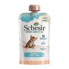 Schesir Kitten Care - влажный корм для котят от 3 месяцев, тунец, 150гр (172204)