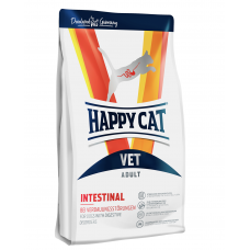 Happy Cat VET Diet Intestinal - беззерновой лечебный корм для кошек при проблемах пищеварения, с птицей