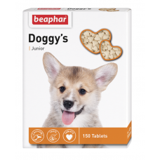 Beaphar Doggy's Junior - Кормовая добавка для щенков с 6 недель, 150 шт. (арт. DAI12575) 