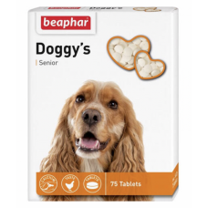 Beaphar Doggy’s Senior Кормовая добавка для собак старше 7 лет, 75 таб. (арт. DAI11519)