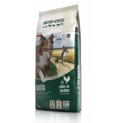 Bewi-Dog Basic - корм для взрослых собак всех пород,с умеренным уровнем активности.