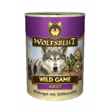 Wolfsblut Wild Game Adult - консервы для взрослых собак всех пород c дикой уткой и куропаткой "Дикая игра" 395 гр.