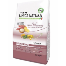 Unica Natura Maxi duck, rice, potatoes - корм для взрослых собак крупных пород, утка, рис, картофель