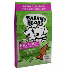 BARKING HEADS CHOP LICKIN' LAMB LARGE BREED 24/14 - для собак средних и крупных пород с ягненком и рисом "Мечты о ягненке" 