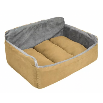 Лежак-диван прямоугольный "Самсон-Бархат" с подушкой, (арт. 94462)