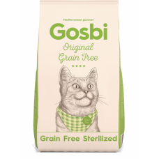Gosbi Original Grain Free Sterilized Cat - беззерновой корм для взрослых стерилизованных котов и кошек, курица