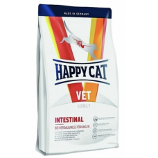 Happy Cat VET Diet Intestinal - беззерновой лечебный корм для кошек при проблемах пищеварения, с птицей