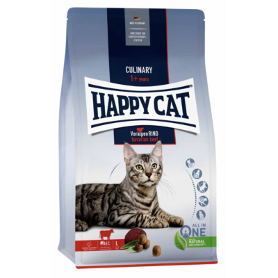 Happy Cat Culinary Voralpen-Rind - cухой корм для котов и кошек крупных пород, альпийская говядина
